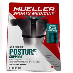 NWT’s Mueller Sports Medicine Adjustable Posture Support One Size Fits All